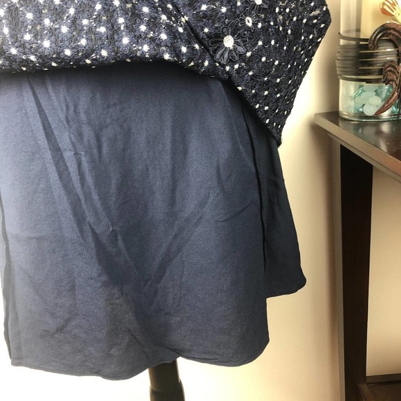 NWT Ted Baker Navy Luxe Embroidered Halter Dress - Picture 8 of 15